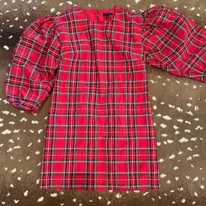 NWT J.Crew Plaid Dress Small